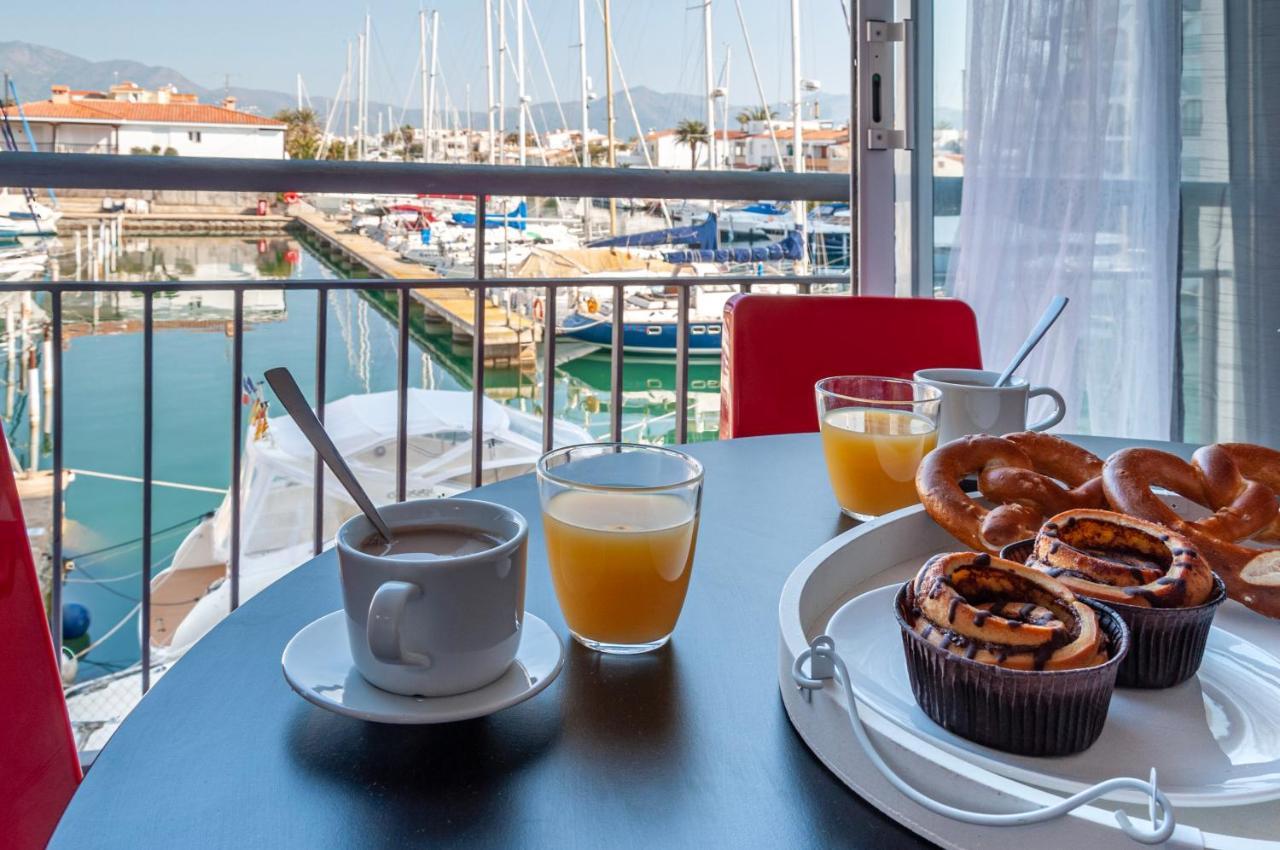Estudio En 1ª Linea Con Vistas Al Puerto Deportivo By Insidehome Empuriabrava Exterior foto